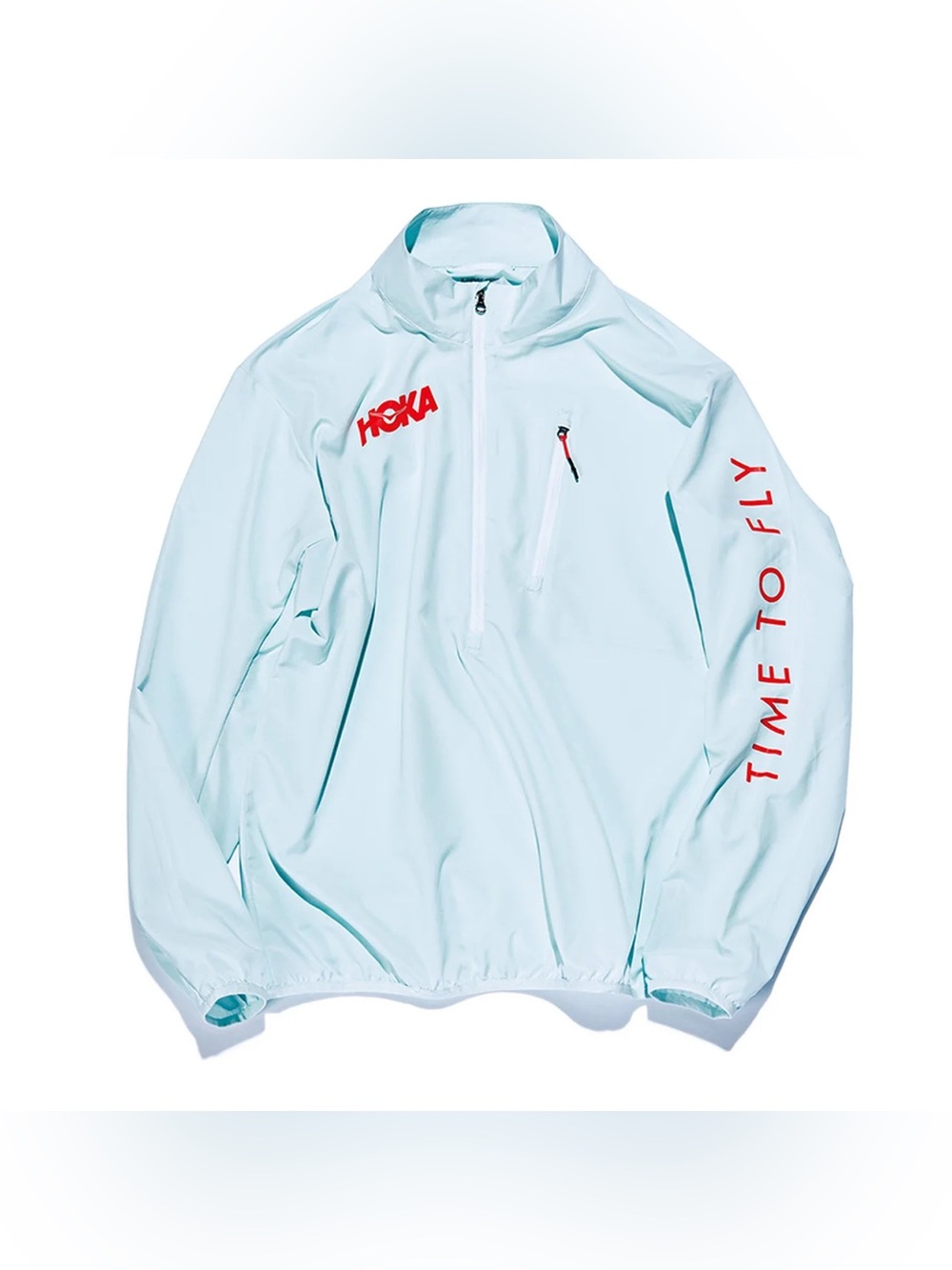 Hoka Wind Resistant Windbreaker Running Jacket Sky Blue Sz. XS